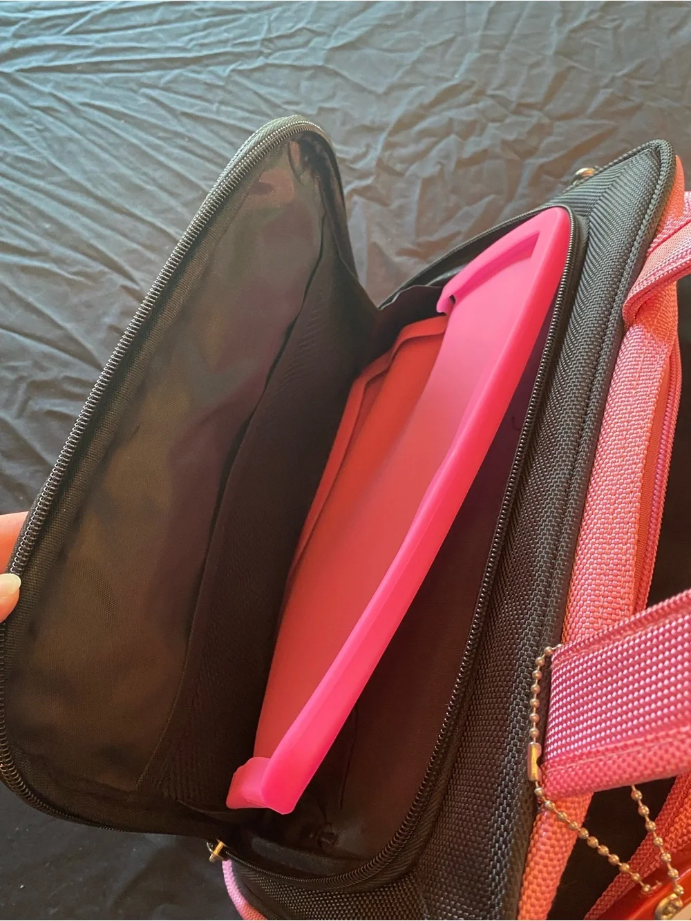 Pink Laptop Bag for Women - Compact Carry Case